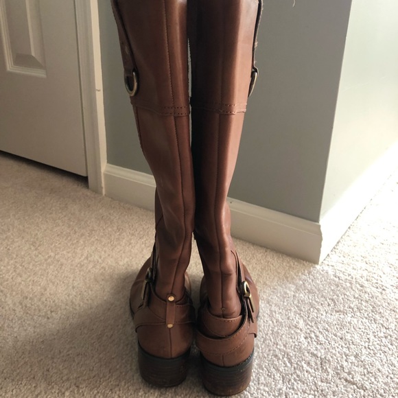 ✨HOST PICK✨ Brown leather riding boots - Picture 3 of 5